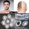 7 Blades Head Shaver Replacement Heads Electric Shaver Universal Replacement Blade Head Electric Razor for Men (7D Silvery) view 2