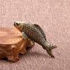 Solid Copper Koi Antique Rich Copperware Crafts Tea Favorite Simulation Brass Carp Pieces Novelty Gift view 2