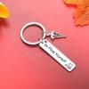 ZQEOU Dentist Present Dental Student Jewelry Doctor Gift Floss Keychain Appreciation Gift, Dentist Keychain, Default view 4