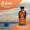 Dropi Omega 3 Fish Oil Liquid, Mandarin - Maximum Strength Omega-3s EPA, DHA, Vitamin A & D - Extra Virgin Cod Liver Oil Food Supplement for Immune System, Brain Health & Joint Support - 170ml view 2