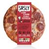 SRSLY Low Carb Double Pepperoni Pizza 9 Inch Multipack of 9 | Keto Low Carb Low Sugar High Protein Halal | Crispy Base Full Flavour Toppings Ready to Bake | Fresh Frozen Pizza Multipack view 1