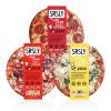 SRSLY Low Carb Keto Pizzas - 9 Inch - Multipack of 6 - Mixed Flavour Bundle - Low Carb Low Sugar High Protein Pizza with Crispy Bases for Filling Keto Friendly Everyday Meals for simple home dinners view 1