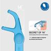 REACH Interdental Flosser Pick | Acute angle for better reach | Dented for Better Grip , PFAS FREE | 90 Flossers, Mint Flavor view 3