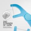 REACH Interdental Flosser Pick | Acute angle for better reach | Dented for Better Grip , PFAS FREE | 90 Flossers, Mint Flavor view 4