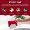 We Can Source It Ltd - Red 2-Ply Paper Napkins 24cm - Cocktail Napkins for Bars, Restaurants, Cafs, Parties & Home - Recyclable Disposable Bar Caddy Napkins - Pack of 250 view 4