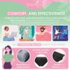 Pack of 3 Ultra Absorbent Period Panties 4 Layers Organic Cotton + Laundry Bag | Menstrual Panty Abundant Flow Washable Underwear Menstruation Postpartum Leaks Teenager Incontinence XXL view 4