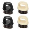 4pcs Knuckle Brush, Knuckle Brush Beard for Men Styling Mustache Knuckle Brush Mustache Shaving Brush Soft Bristles Sweep Beard Male for Hairdressing Salon Household view 1