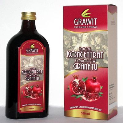 GRAWIT 100% Pomegranate Fruit Concentrate 500 ml