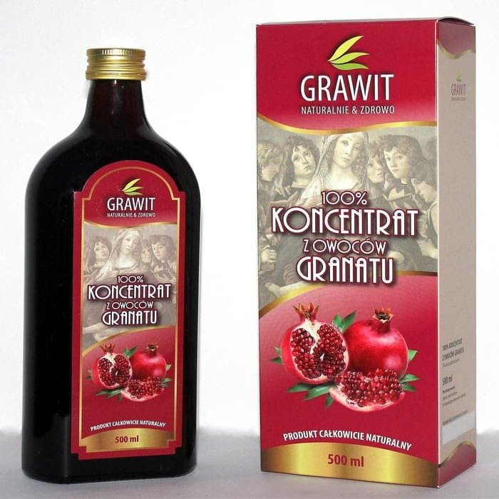 GRAWIT 100% Pomegranate Fruit Concentrate 500 ml