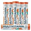 Effervescent Multivitamins - High Strength Multivitamin Tablets - Complete One a Day Supplements for Men & Women - 20 Per Tube (Pack of 6)