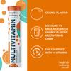 Effervescent Multivitamins - High Strength Multivitamin Tablets - Complete One a Day Supplements for Men & Women - 20 Per Tube (Pack of 4) view 2