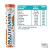 Effervescent Multivitamins - High Strength Multivitamin Tablets - Complete One a Day Supplements for Men & Women - 20 Per Tube (Pack of 4) view 4