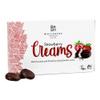 Dark Chocolate Strawberry Fondant Creams 150g | Strawberry Cream Chocolates | 55% Cocoa Dark Chocolate | Soft Fondant Centre | Luxury Gift Sweets | Whitakers Chocolates view 1