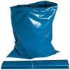 100 x Heavy Duty Plastic Rubble Sacks Bags for Building Garden Waste Bag for Builders Gardening 20kg Waste 32 litre Capacity Large Size 20 x 30 inches (Blue) view 1