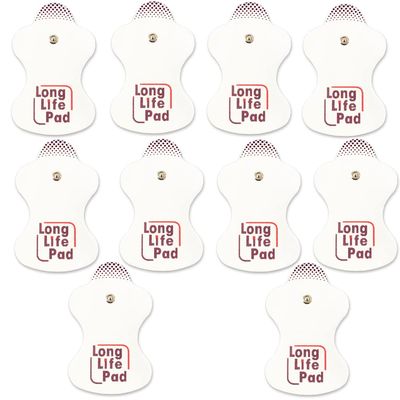 10 Pieces TENS Electrodes Pad Replacement Pad for TENS Unit TENS Electrode Pad Adhesive Gel Pads for Omron