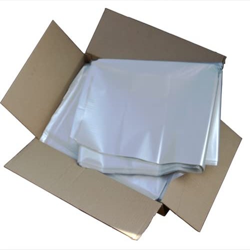 100 x Heavy Duty Plastic Rubble Sacks Bags for Building Garden Waste Bag for Builders Gardening 20kg Waste 32 litre Capacity Large Size 20 x 30 inches (Clear)