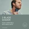 Panasonic MULTISHAPE ER-CSF1 Modular Body Care System 3 Blade Shaving Head for Men view 4