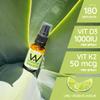 WELL ACTUALLY Liposomal Vitamin D3 2000 IU + K2 MK-7 100mcg Oral Spray view 2