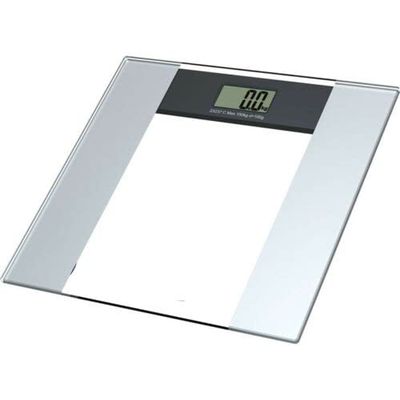 Vision4ever 150kg digital electronic bathroom weighing scale glass gift lcd body weight
