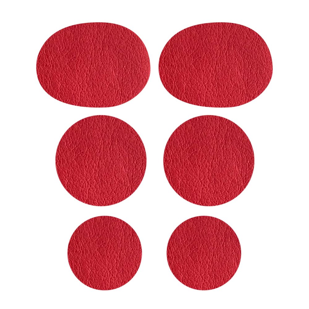 GNGR Heel Hole Repair Stickers, 3 Pairs, Self-Adhesive Shoe Hole Patch Stickers, Shoe Hole Repair Patch Stickers for Trainers, Leather, Shoes, High Heels, Vocaloid Sticker (E, One Size)