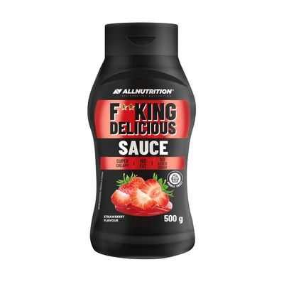 Allnutrition Fitking Delicious Sauce Strawberry 500G