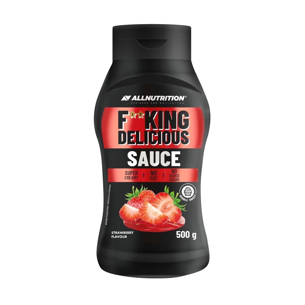 Allnutrition Fitking Delicious Sauce Strawberry 500G