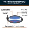 Incontinence Clamp by Virth - Comfortable & Easy to Use - Confidence All Day Long - 3 Adjustable Sizes - Penile Clamp for Incontinence! - Urinary Clamp for Incontinence - Travel Bag Included view 3