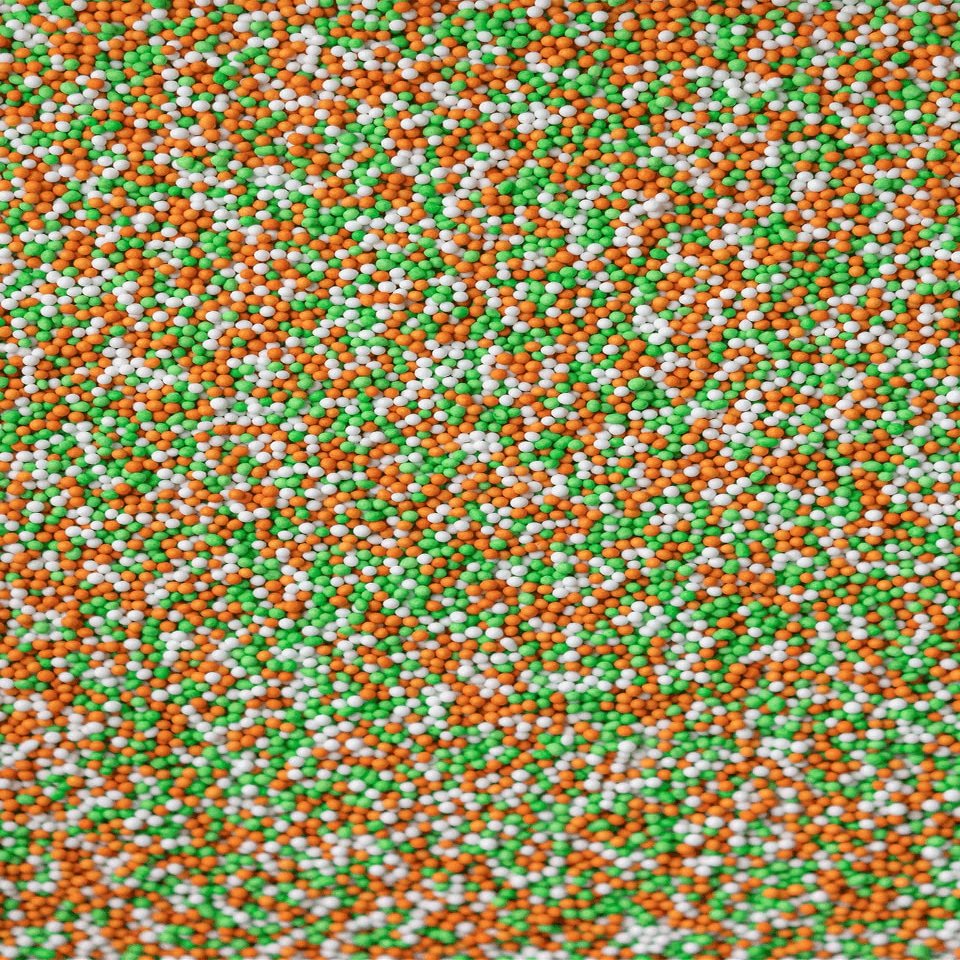 SPRINKLY - Matt 100's & 1000's - Orange, Green & White - 1kg