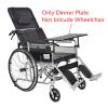 Wheelchair Lap Tray Table With 2 Cup Holders, Detachable Wheelchair Table Universal Trays Desk For Eating And Writing Wheelchair Accessories view 2
