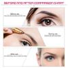 BODYA Women Electric Eyebrow Trimmer Eye brow Epilator Painless Brows Facial Hair Remover Flawless Brow Shaper Portable Hair Removal & Eyebrow Shaver for Female Face and Body view 4