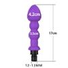 Uposao Massage Gun Heads, Massager Tip Attachment Adaptor 12mm-13mm Deep Tissue Percussion Massage Heads for Deep Tissue Muscle Relaxation view 2