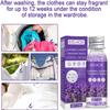 30g Lavender Laundry Beads, Laundry Scent Booster Beads for Washer, Odor Elimination Fabric Softener Beads Provides Long-Lasting Fragrance (2 Pcs) view 3
