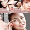 BODYA Women Electric Eyebrow Trimmer Eye brow Epilator Painless Brows Facial Hair Remover Flawless Brow Shaper Portable Hair Removal & Eyebrow Shaver for Female Face and Body view 2