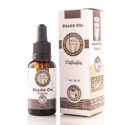 Beard Oil Valhalla 100% Organic Premium Beard Oil Made in London