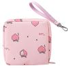 Adorable Pink Peri - Reusable Sanitary Napkin Pads Storage Bag Portable for Women Girls | Made of Cotton | Reusable | Zero Waste Period (2-Pack (2)) view 2