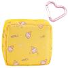 Adorable Pink Peri - Reusable Sanitary Napkin Pads Storage Bag Portable for Women Girls | Made of Cotton | Reusable | Zero Waste Period (2-Pack (2)) view 3