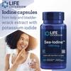 Life Extension, Sea Iodine, 1000mcg, Depot, High Dosed Iodine, 60 Vegan Capsules, Gluten Free, Vegetarian, SOYA Free, GMO Free view 2