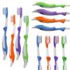20 Children's Toothbrushes ~ Bulk Packs Kids Manual Brushes (Dolphin) view 1