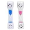 Bulk Pack of 32 Kids Toothbrush Timer ~ 3 Minute Smile Sand Timers for Children (Blue & Pink) view 2