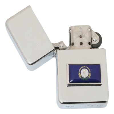 KENTUCKY Petrol Lighter Windproof with Free Engraving Gift AS18