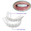 1 Pair of Dentures Smile Teeth Customizable Temporary Perfect Denture Mould Braces for Instant and Confident Smiles view 3