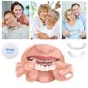 1 Pair of Dentures Smile Teeth Customizable Temporary Perfect Denture Mould Braces for Instant and Confident Smiles view 4