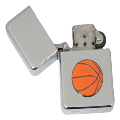 Basketball Petrol Lighter Windproof with Free Engraving Gift 568
