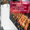 BBQ Bags White Foil Lined Paper Bag Greaseproof Chicken Naan Bread Burger Ribs Hot Food Pouches (200, Small (7" x 9" x 8")) view 4