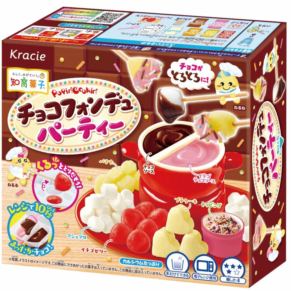 Kracie Popin Cookin Chocolate Fondue Party