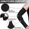 Ailaka Medical Compression Arm Sleeves for Men Women - 20-30 mmHg Lymphedema Compression Sleeves Support for Arms Pain, Swelling, Edema, Post Surgery Recovery, Tendonitis view 3