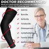 Ailaka Medical Compression Arm Sleeves for Men Women - 20-30 mmHg Lymphedema Compression Sleeves Support for Arms Pain, Swelling, Edema, Post Surgery Recovery, Tendonitis view 4