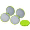 Aligner and Retainer Case, YOUYA DENTAL 2PCS Solid Orthodontic Aligner Retainer Case Denture False Box, Mouthguard Case Holder Protective Case for Oral Care Dentisty - Green view 1