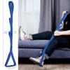 Hirritale 42 Inch Long Leg Lifter,Leg Lifter After Hip Replacement All Over with Aluminum Rod,Kit for Seniors Total Hip Replacement Prime Large Rigid Foot Loop &Sturdy Multiple Handles(Blue) view 3