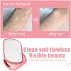 Painless Physical Hair Removal Epilator for Women, Magic Crystal Hair Removal Stone, Nano epilato for Legs, Arms and Back, Silky Soft Skin (Red) view 2